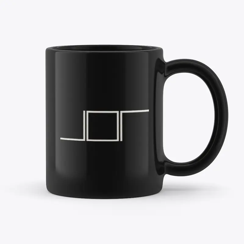 POVID Mat black mug 